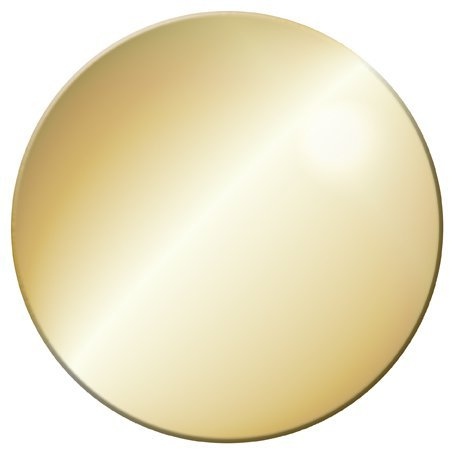 Декоративные крышки Cezares - Декоративная крышка сифона, золото для (Belbagno Uno-R-2-95-C-Cr)